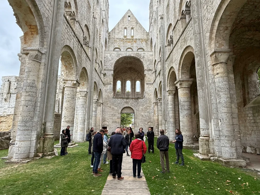 Eductour Normandie Médiéval, Jumièges