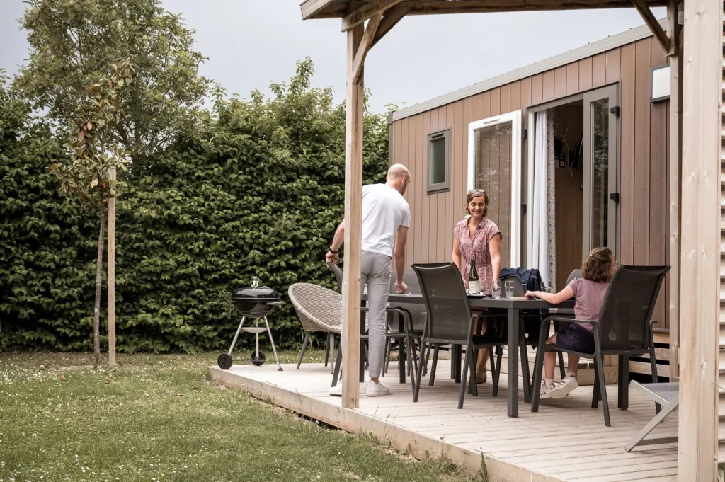 Hebergement camping La Capricieuse Luc-sur-Mer