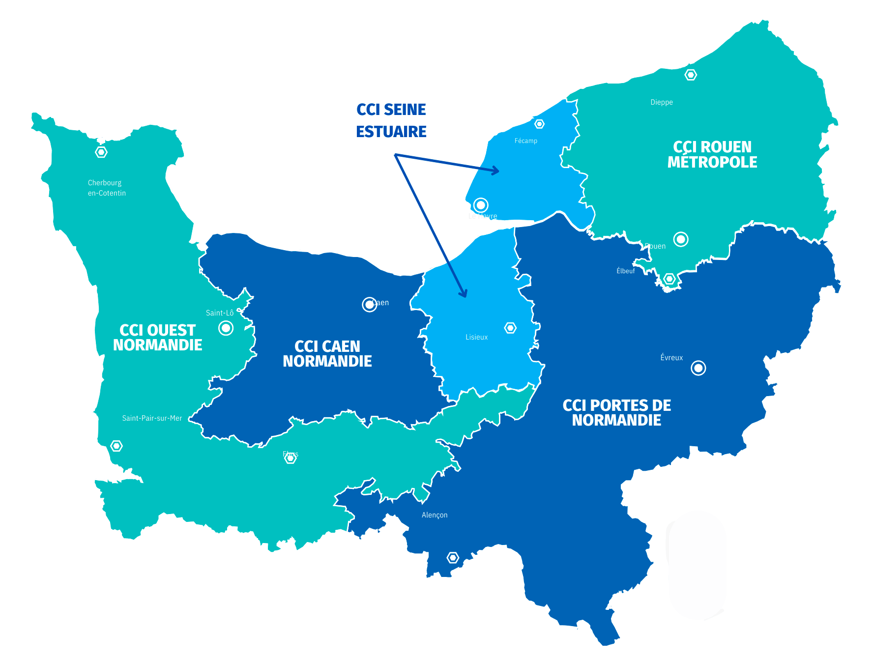 Destination d&rsquo;Excellence : La carte des conseillers