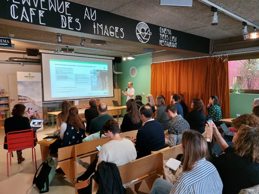 Présentation du bilan 2025 du Tarif bas-carbone au café des images