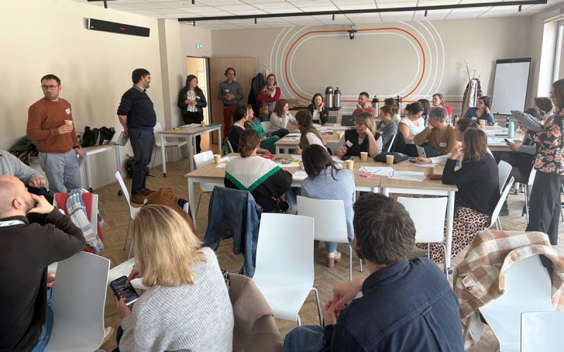 Information voyageur : un atelier en Normandie