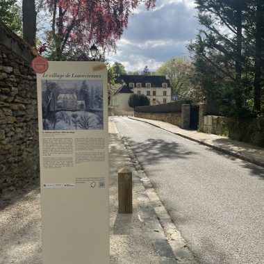Signalétique impressionniste à Louveciennes, Eductour impressionniste