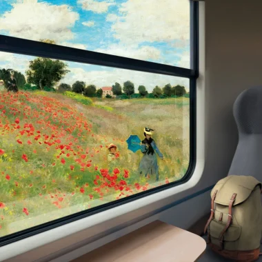 Visuel Les Voyages Impressionnistes - Le train