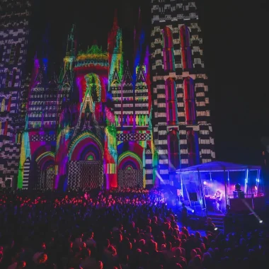 Spectacle sur la cathédrale de Rouen