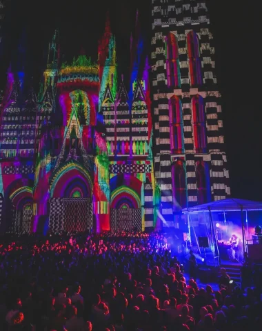 Spectacle sur la cathédrale de Rouen