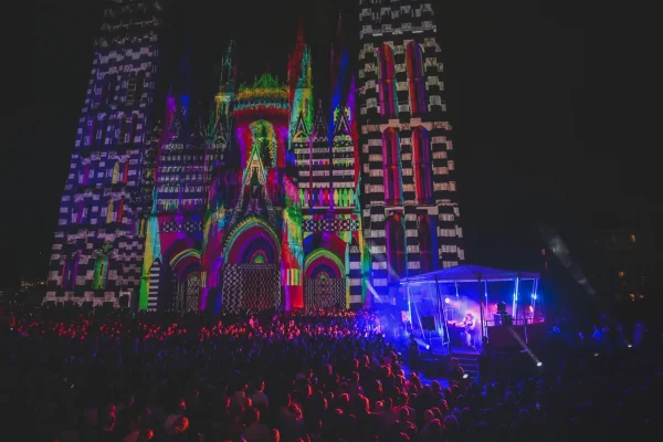 Spectacle sur la cathédrale de Rouen