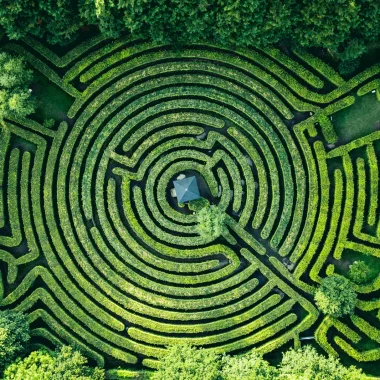 Labyrinthe Artmazia - Massy © Aurelien Papa