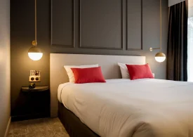 Chambre, hôtel Spa du Béryl, Bagnoles-de-l'Orne