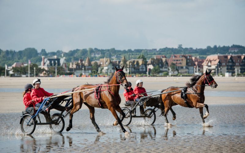 Cheval Magazine en reportage à Deauville
