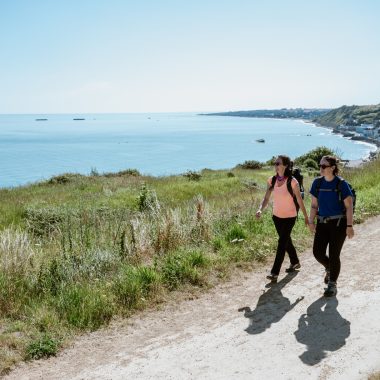 Randonnée à Arromanches