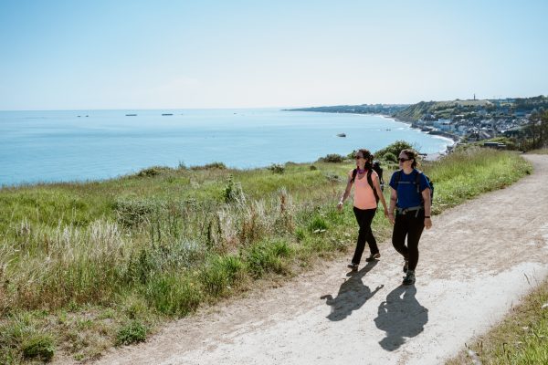 Randonnée à Arromanches