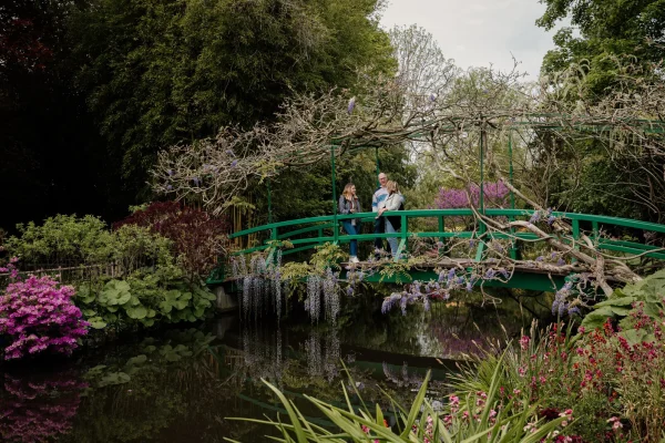 Expérience Normande : Giverny à velo, fondation Monet, pont japonais
