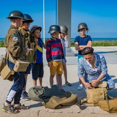 D-Day raconté aux enfants - Normandie Tourisme - Juno Beach