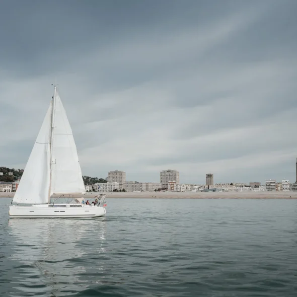 Sortie en voilier au Havre