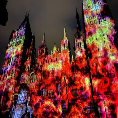 Cathédrale de lumière, Rouen