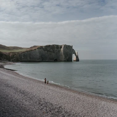 Etretat en hiver