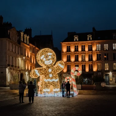 Illuminations de Noël, Caen