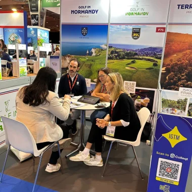 photo rendez-vous Golf in normandy à l'IGTM