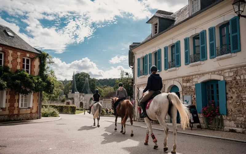La Chevauchée du Pays d’Auge à la Seine avec Cheval magazine ! 