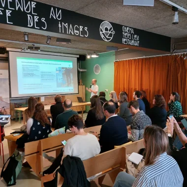 Présentation du bilan 2025 du Tarif bas-carbone au café des images
