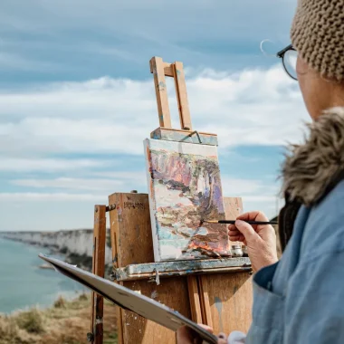 Expérience Normande : Peinture à l'huile impressionniste sur la côte d'Albâtre, Fécamp